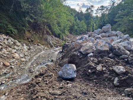 Sanacijska obnova vodotokov in hudournikov po poplavah (1)